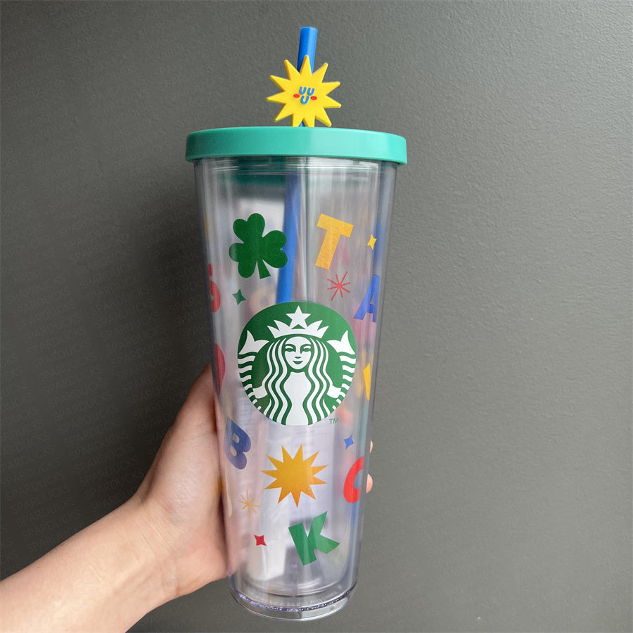 24oz Korea 2022 Summer Plastic Cold Cup