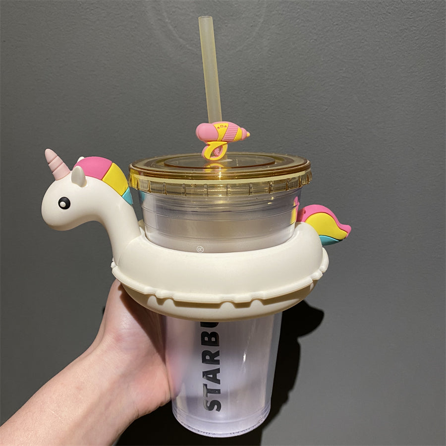 16oz China 2019 Summer Unicorn Pladtic Cold Cup HTF
