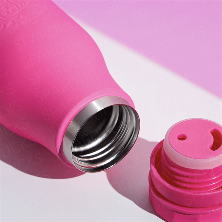 16oz China Summer Fluorescent Pink SS Bottle