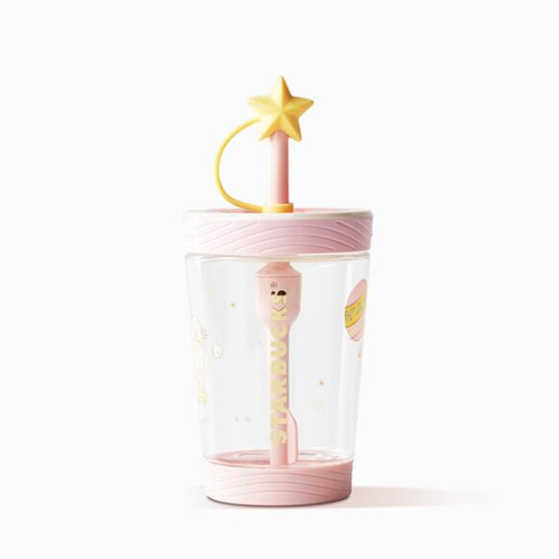 18oz China Pink Balloon Contigo Tumbler With Straw