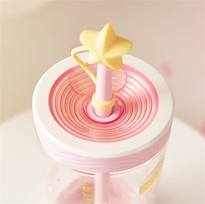 18oz China Pink Balloon Contigo Tumbler With Straw