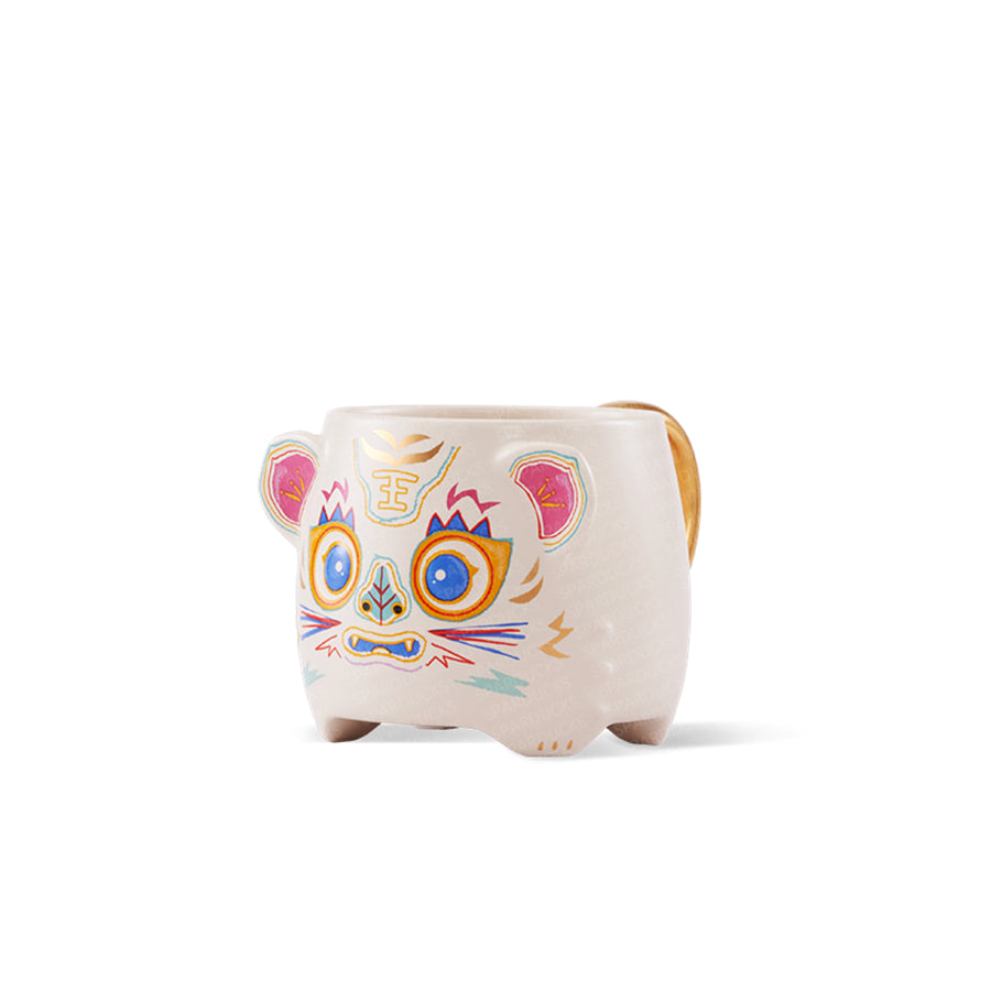 12oz China Traditional Tiger Mug