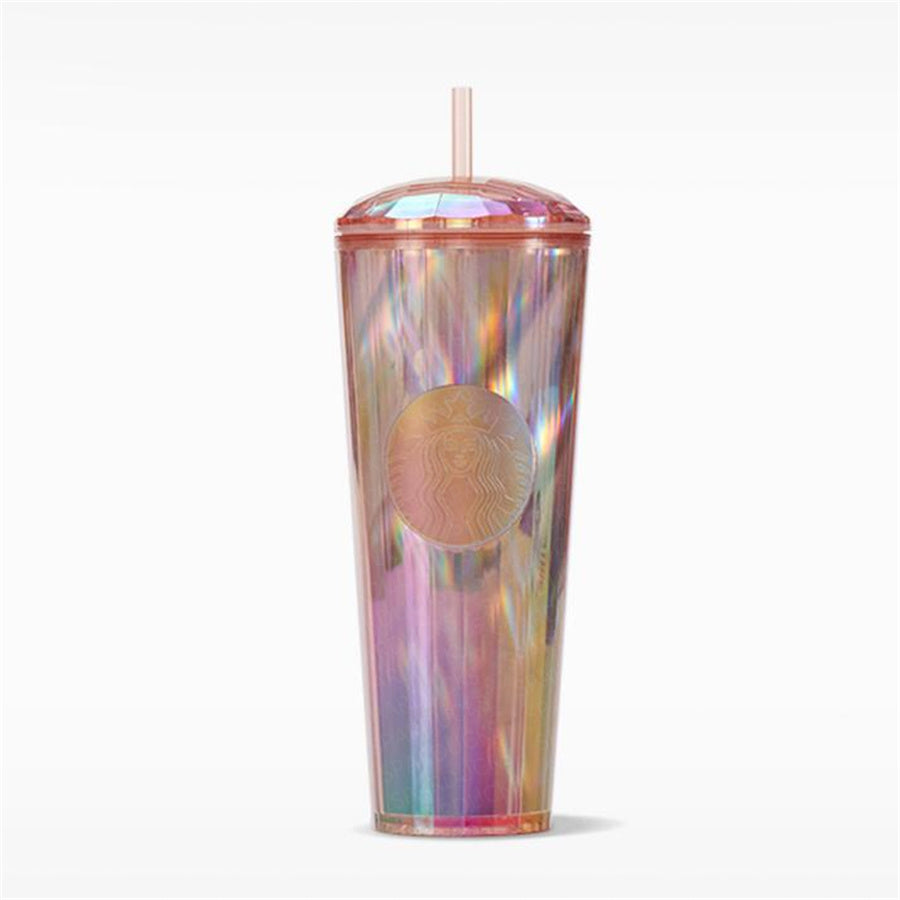 24oz China Pale Rose Gold Dome Tumbler