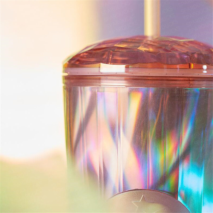 24oz China Pale Rose Gold Dome Tumbler