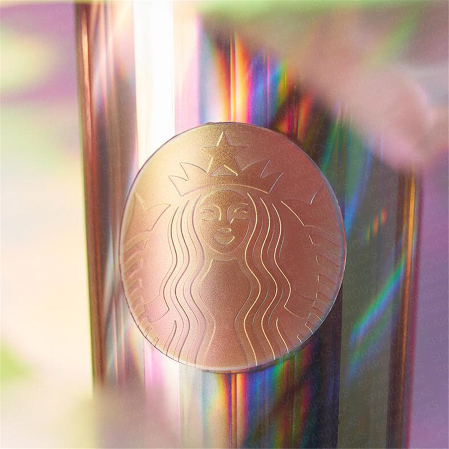 24oz China Pale Rose Gold Dome Tumbler