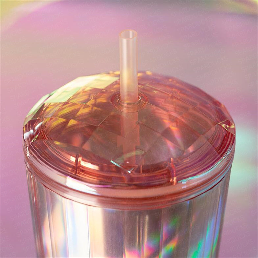 24oz China Pale Rose Gold Dome Tumbler