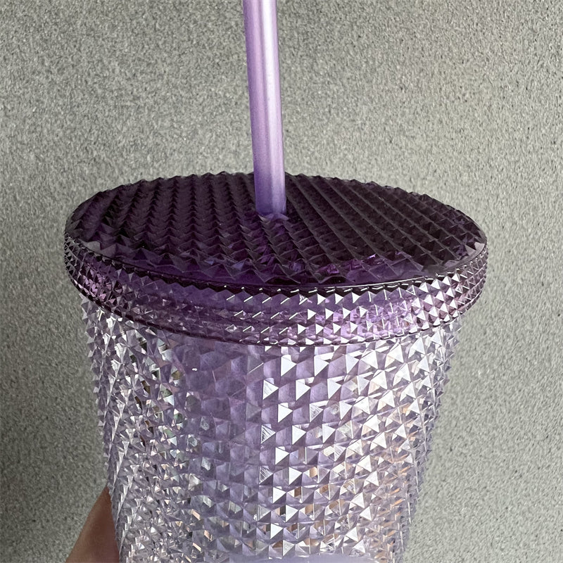 24oz Korea Purplebeam Sakura Studded Cold Cup