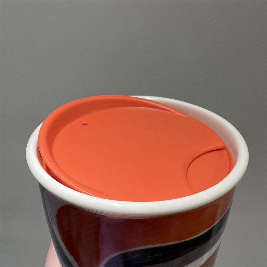 12oz Beijing Double Wall Ceramic Tumbler