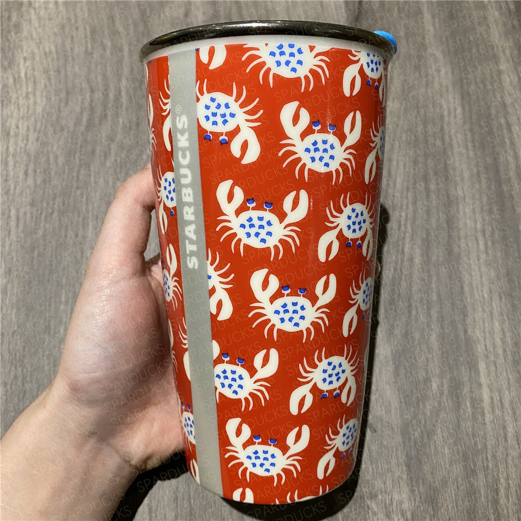 12oz Taiwan P&J Crabs Double Wall Tumbler