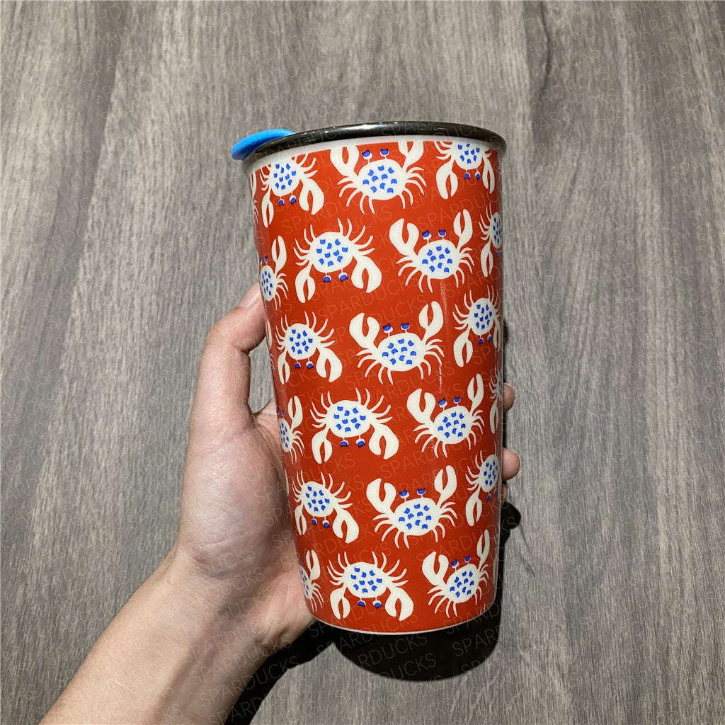 12oz Taiwan P&J Crabs Double Wall Tumbler