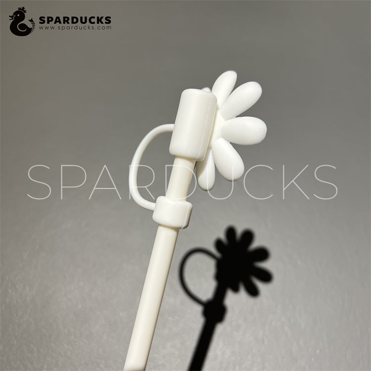 7mm Cute Straw Topper *Daisy