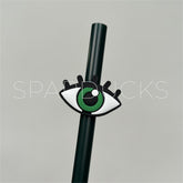 7mm Cute Straw Topper *Evil Eye