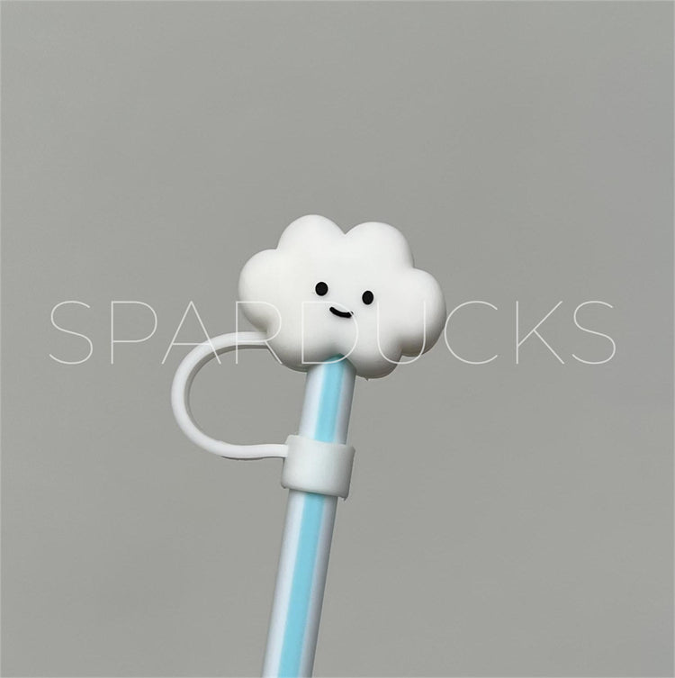 7mm Cute Straw Topper *Cloud
