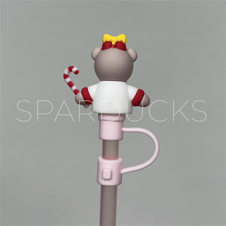 7mm Cute Straw Topper *Magic Bear