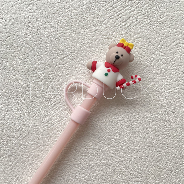 7mm Cute Straw Topper *Magic Bear