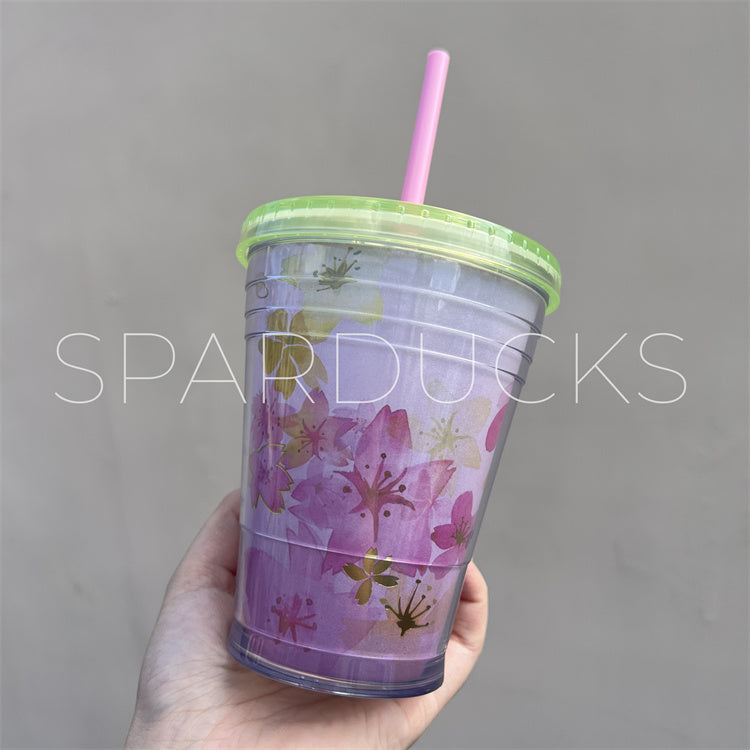 12oz Taiwan 2015 Sakura Plastic Cup HTF