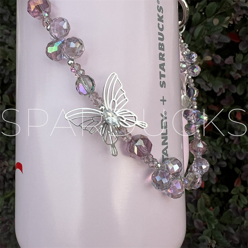 Stanley Aesthetics - Pink Butterfly Chain