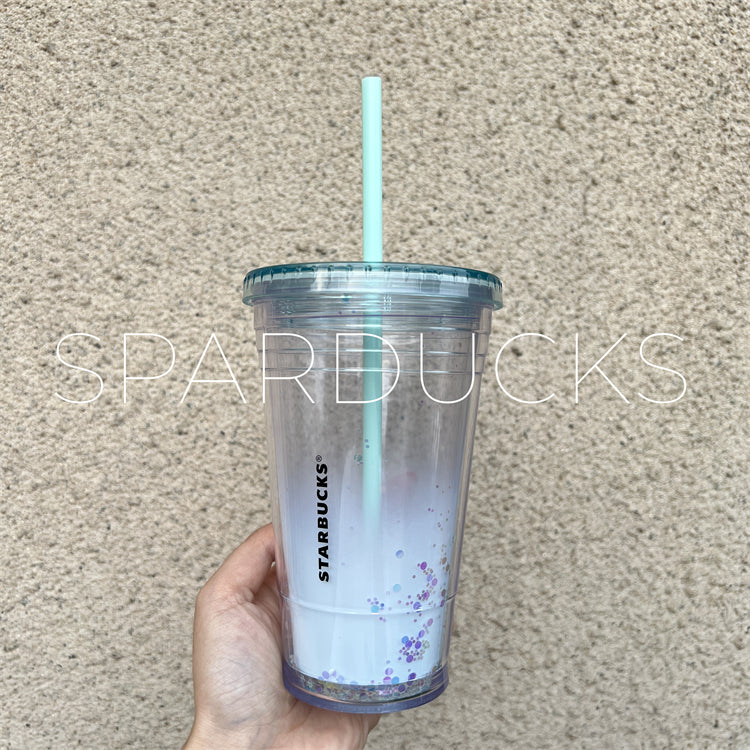 16oz China 2016 Blue Plastic Cold Cup HTF
