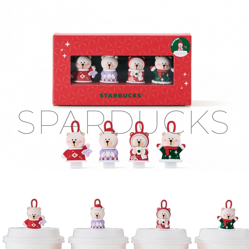 X‘mas Lid Plug Stopper Set 4pcs in Box