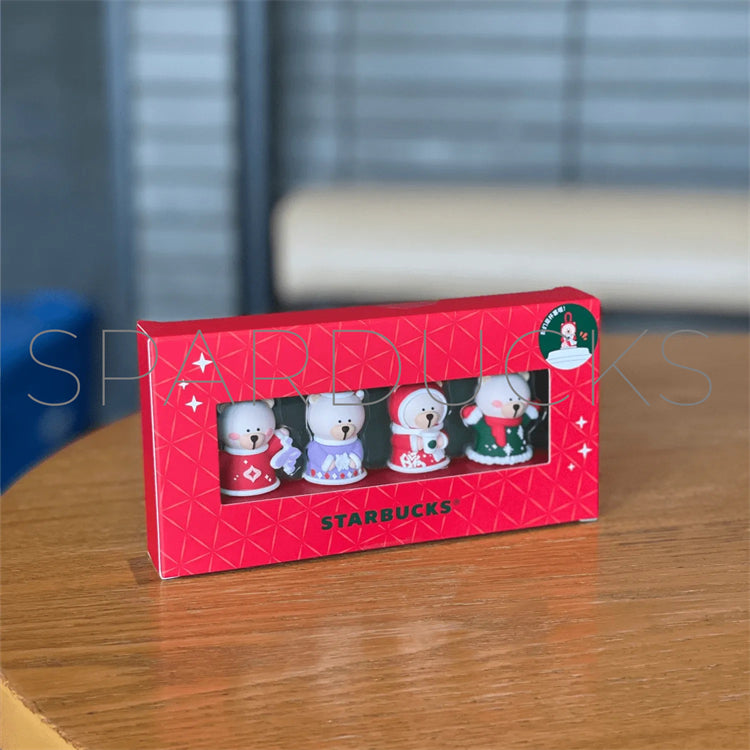 X‘mas Lid Plug Stopper Set 4pcs in Box