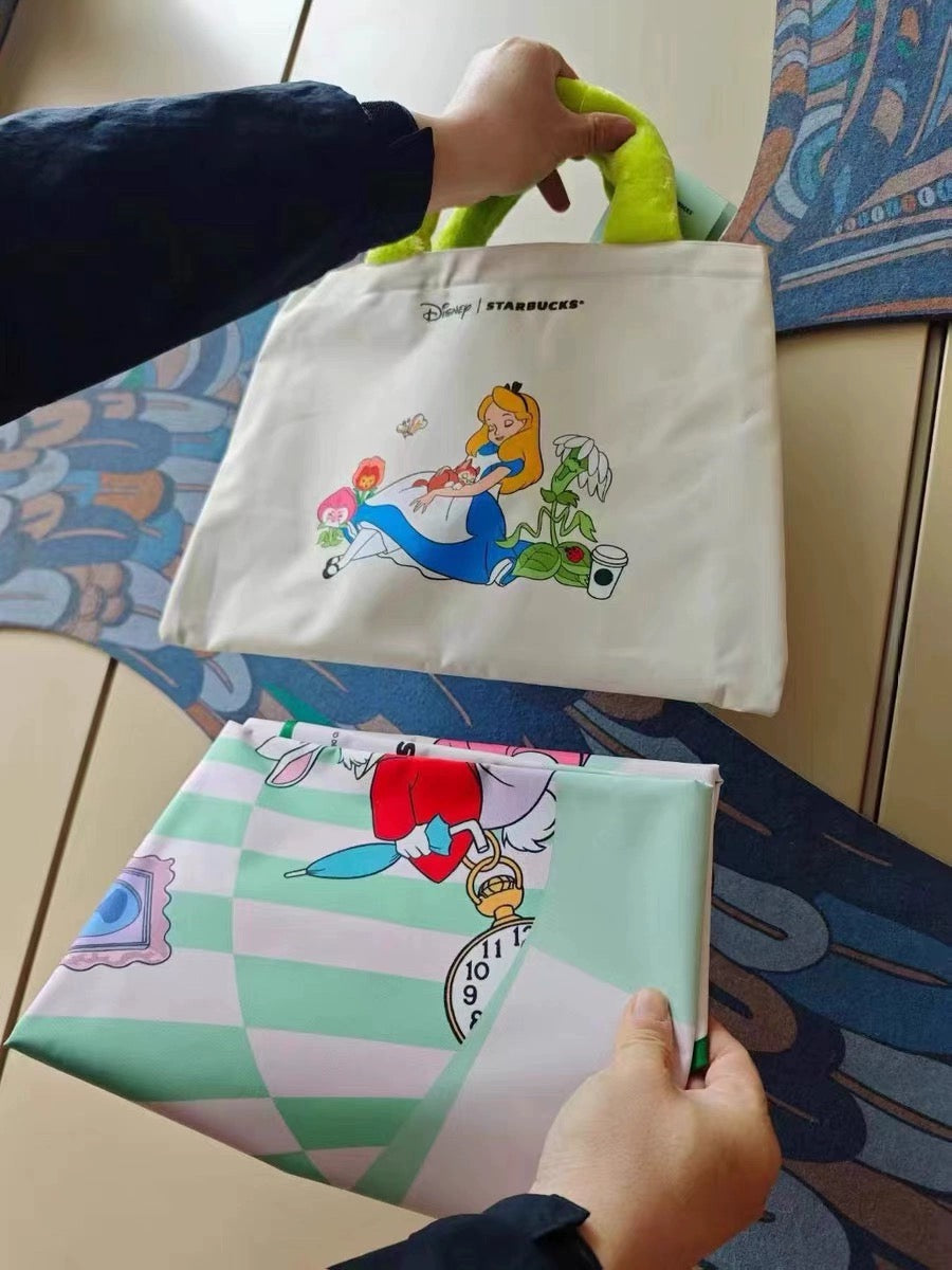 Alice in Wonderland - Bag with Picnic Mat