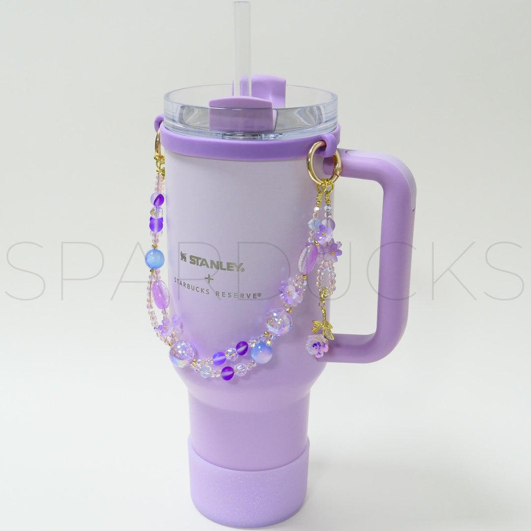 Starbucks 2017 korea white&purple mug hot