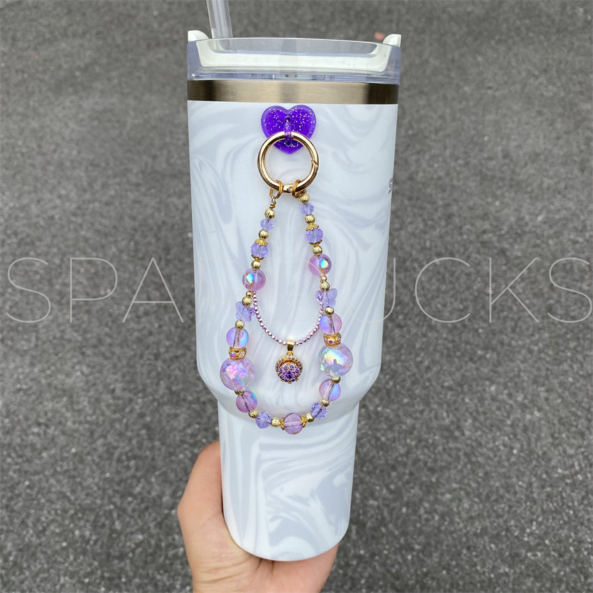 Stanley Aesthetics - Purple Lucky Bead Charm