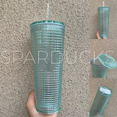 24oz Thailand Aqua Grid Cold Cup