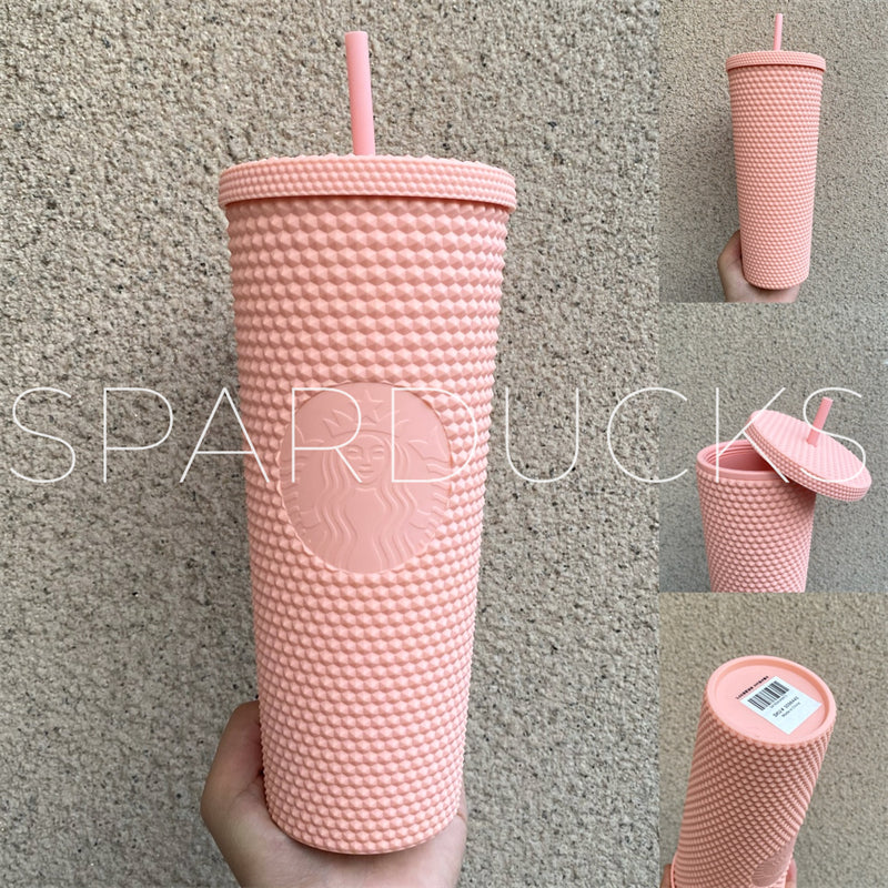 Starbucks taiwan popular taffy pink studded tumbler