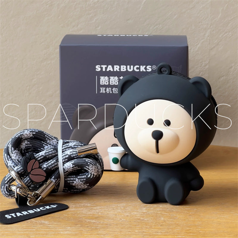 Lanyard Chain Earphone Bear Bag