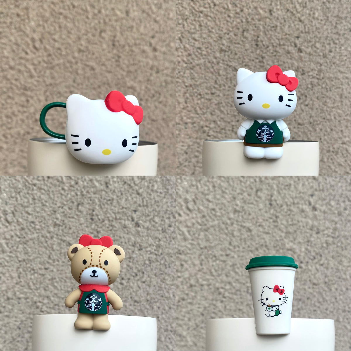 HelloKitty Silicone Cup Clips With Box