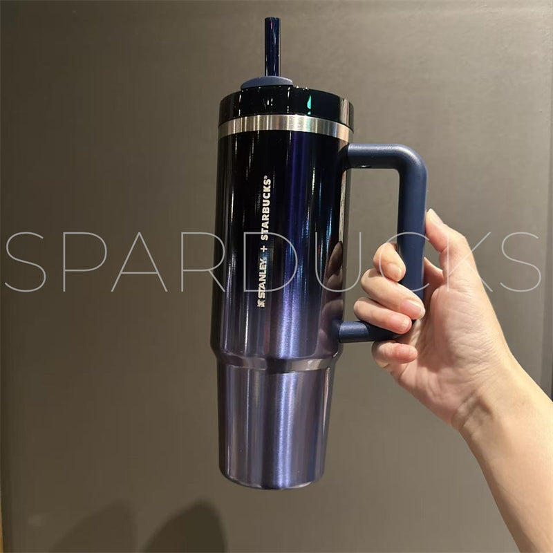30oz Taiwan Autumn Blue Stanley Cup