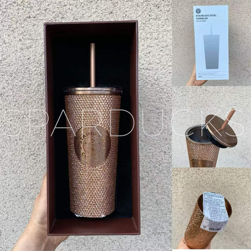 16oz Korea Rhinestone Tumbler