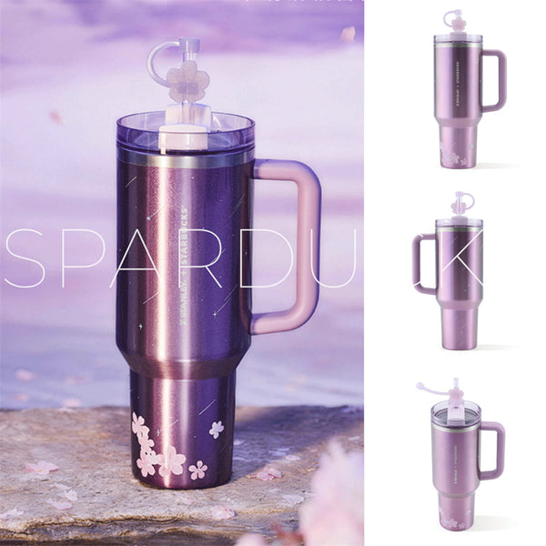 40oz China Sakura Stanley Cup – SPARDUCKS