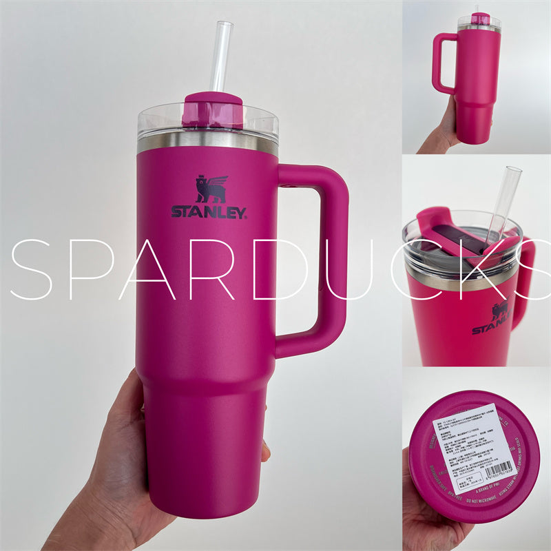 30oz China Fuchsia Pink Stainless Cup