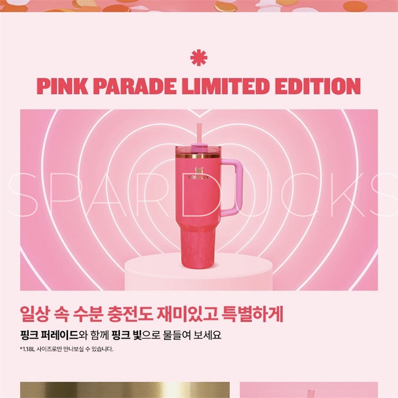 40oz PINK PARADE Stanley