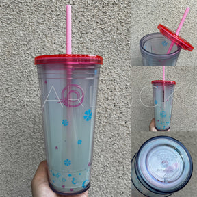 20oz China Cold Cup With Straw