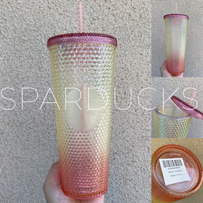 24oz Taiwan Alpaca Pink Studded Cup