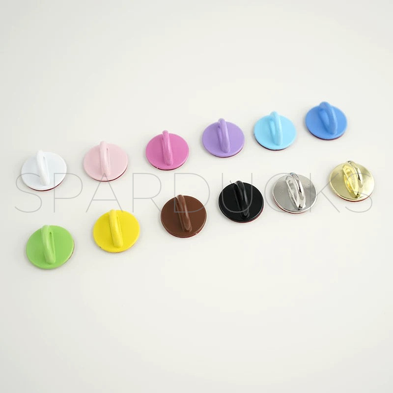 6pcs Random Color Stick-on Hook