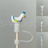 7mm Cute Straw Topper *Mail Goose