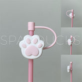 7mm Cute Straw Topper* Paw