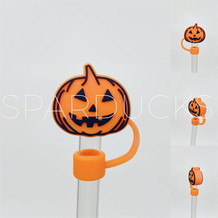 10mm Stanley Straw Topper*Halloween Pumpkin