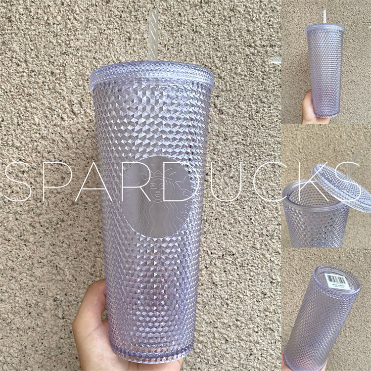 24oz Taiwan Fulong Translucent Studded Cup HTF