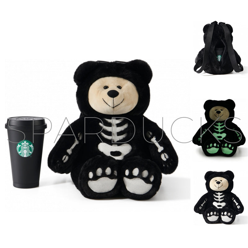 12oz Halloween Stainless Cup with Bear Bag