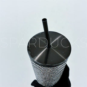 16oz Black Rhinestone Tumbler - INHAND