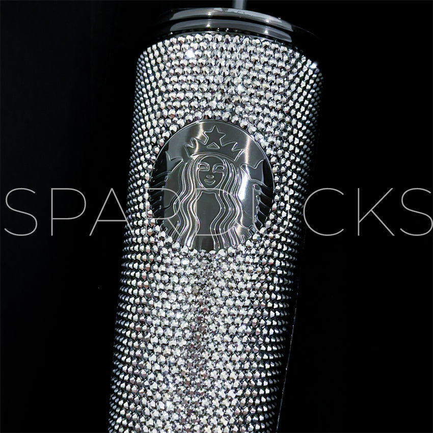 16oz Taiwan Black Rhinestone Tumbler