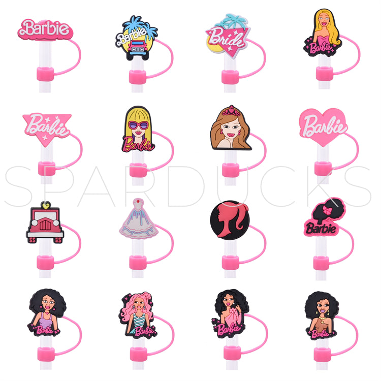 10mm Stanley Straw Toppers *16Pcs - Barbie ‌‌‌Ⅰ