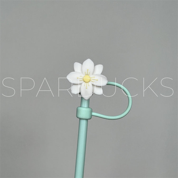 7mm Cute Straw Topper *Flower