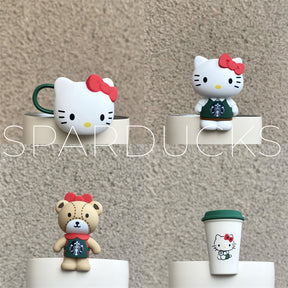 HelloKitty Silicone Cup Clips