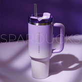 40oz HK Halloween Purple Mauve Stanley